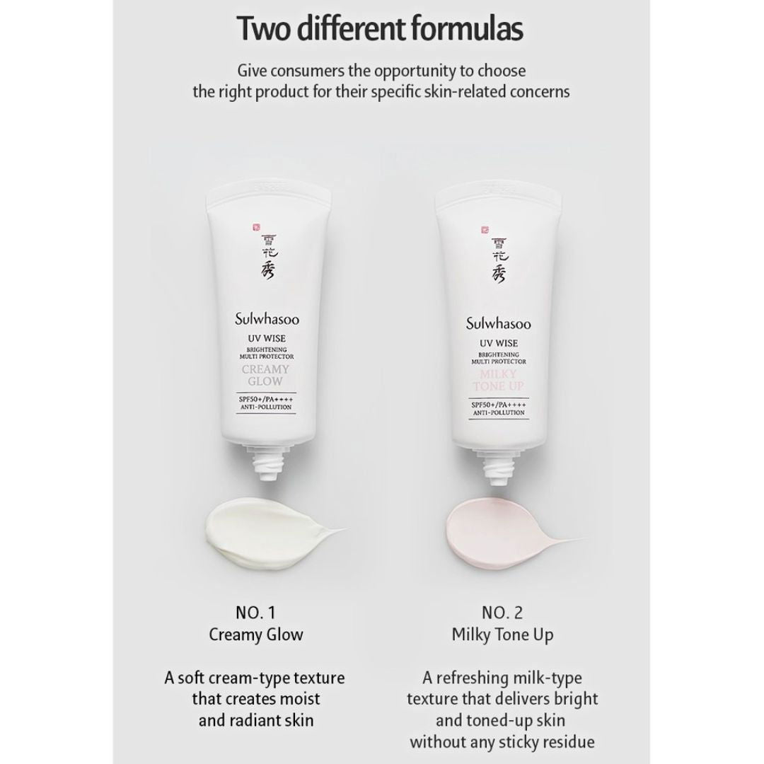 SULWHASOO UV Wise Brightening Multi Protector - Milky Tone Up (10ml x