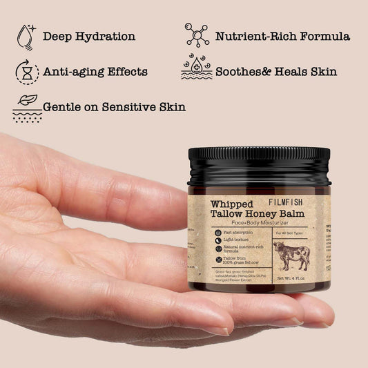Bee Grass-fed Tallow Cream