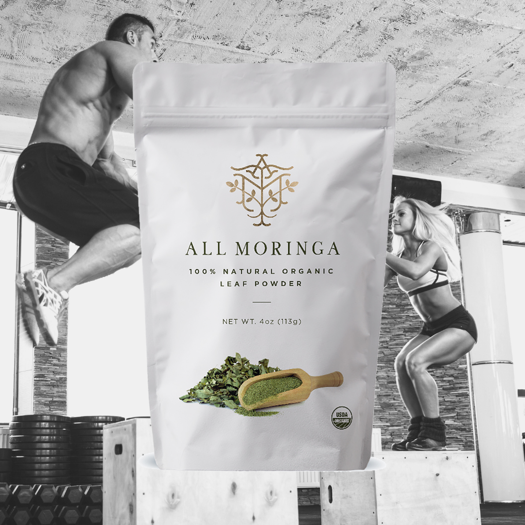 Premium Organic Moringa Oleifera Leaf Powder, Raw, Pure, Non GMO